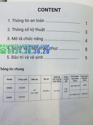 z5979347279625 72e684490eeb98bd8e09d3ca627fbcbf - BẾP TỪ CÔNG NGHIỆP KOCHER CI-3500F