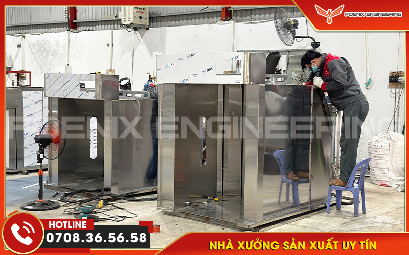 Lo nuong banh mi xoay gia tot6 - FOENIX ENGINEERING - Đối tác Tin Cậy Trong Ngành Công Nghiệp Thực Phẩm