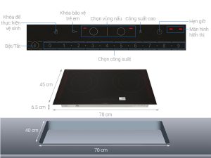 bep tu doi lap am bosch ppi82566vn note - Bếp từ âm Bosch PPI82566VN series 8 2 vùng nấu