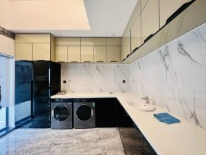 TỦ BẾP INOX CÁNH KÍNH TỦ TRÊN