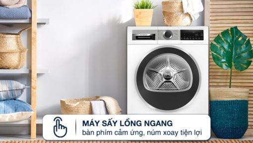 may say bom nhiet bosch 9kg wqg24570sg 021023 043007 1 - Máy sấy bơm nhiệt Bosch WQG24570SG