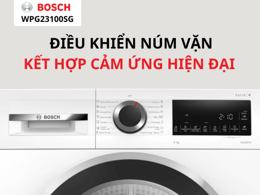 may say bosch wpg23100sg 7 1 - Máy sấy Bosch WPG23100SG