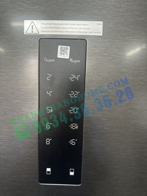 z5626024150662 7ab07a99472bb244112be1caab4a6ce8 - Tủ lạnh Side By Side KAFF KF-BCD620DI