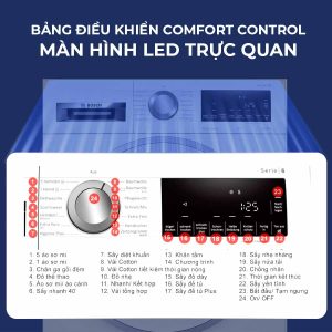 ct bosch wqg233c90 4 - Máy sấy Bosch WQG233C90