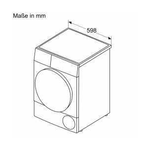 may say bom nhiet bosch 8 kg wqg233c90 serie 6 4 1 - Máy sấy Bosch WTH85VX3