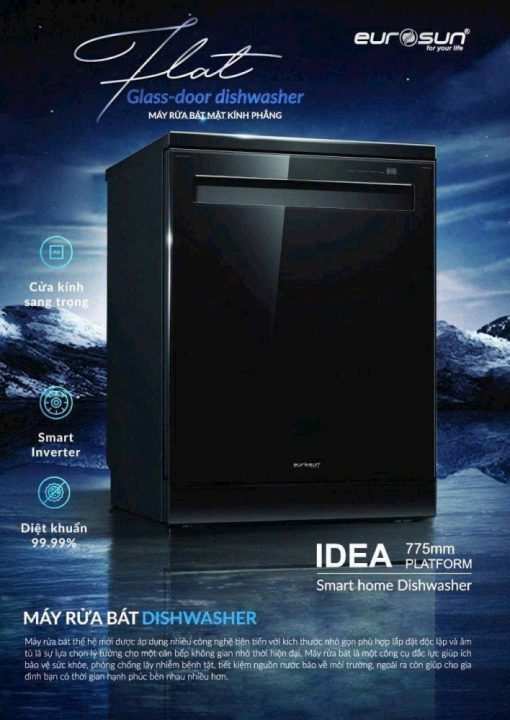 z6160688867726 154dbef70ec6c1ee8399d0bf421d23c6 - Máy rửa bát Eurosun SMS82EU88B