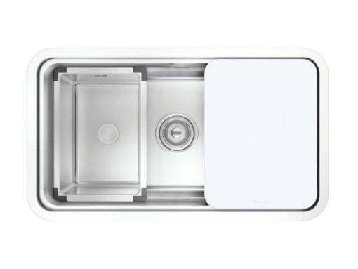 Chau rua bat KONOX KN8347SU DEKOR - CHẬU RỬA BÁT KONOX KN8347SU DEKOR