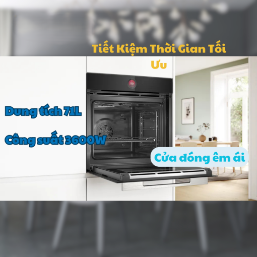 KAFF KF AM825TB 3 - LÒ NƯỚNG BOSCH HBG7241B1 SERIES 8 XUẤT XỨ ĐỨC