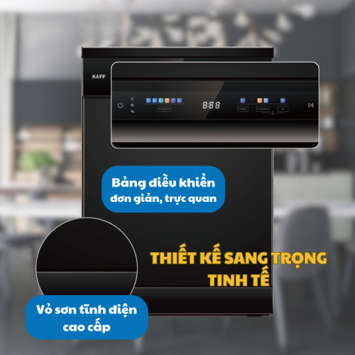 KAFF KF BHMI775YB 4 - MÁY RỬA BÁT KAFF KF-BHMI775YB