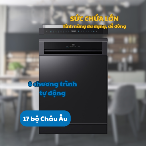 KAFF KF BHMI815Y 5 - MÁY RỬA BÁT KAFF KF-BHMI815Y