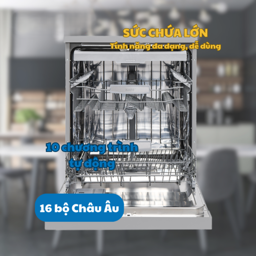 KAFF KF CARYA1FXS 5 - MÁY RỬA CHÉN KAFF KF-CARYA1FXS