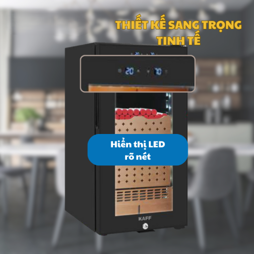 KAFF KF CG50L212P 2 - TỦ CIGAR KAFF KF-CG50L212P