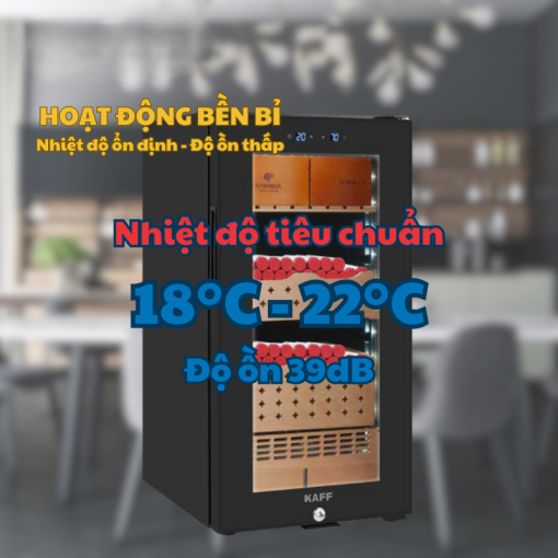 KAFF KF CG50L212P 4 - TỦ CIGAR KAFF KF-CG50L212P