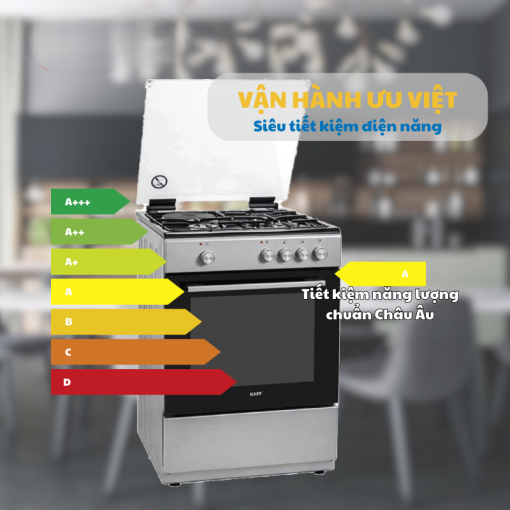 KAFF KF FRT6604GAC 5 - BẾP TỦ LIỀN LÒ KAFF KF-FRT6604GAC