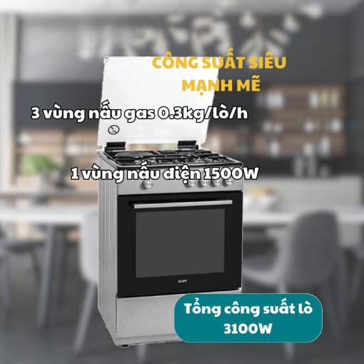 KAFF KF FRT6604GAC 6 - BẾP TỦ LIỀN LÒ KAFF KF-FRT6604GAC