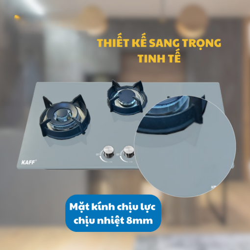 KF 620 DETIME 3 - BẾP GAS ÂM KAFF KF-620 DETIME