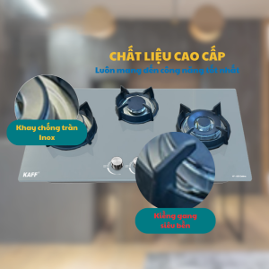 KF 620 DETIME 5 - BẾP GAS ÂM KAFF KF-620 DETIME