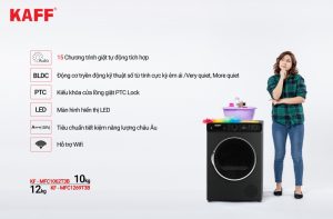 KF MFC1062T3B KF MFC1269T3B - MÁY GIẶT KAFF KF-MFC1269T3B-12KG