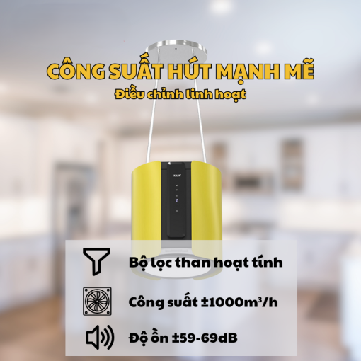 Kaff KF IS0935YL 4 - MÁY HÚT MÙI KAFF KF-IS0935YL
