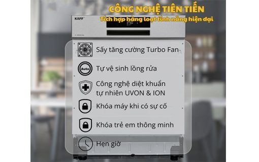 May rua bat ban am Kaff KF GARDE820 SEMI 3 - MÁY RỬA BÁT KAFF KF-GARDE820 SEMI