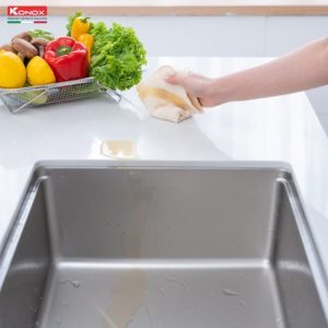 TARI 8748SR Basic 8 600x600 1 - CHẬU RỬA BÁT KONOX TARI 8748SR BASIC