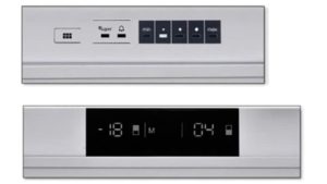 Tu lanh am toan phan Kaff KF BI233WL Luxury 3 - TỦ LẠNH KAFF KF-BI233WL LUXURY (CÁNH MỞ TRÁI)