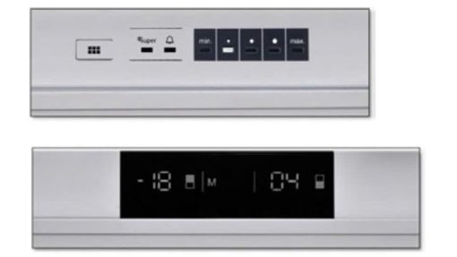 Tu lanh am toan phan Kaff KF BI233WL Luxury 3 - TỦ LẠNH KAFF KF-BI233WL LUXURY (CÁNH MỞ TRÁI)