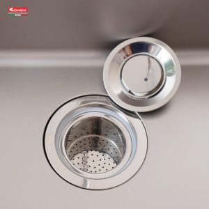 bat rac chau rua bat 1 ho chong xuoc konox KN8347SU Dekor 600x600 1 - CHẬU RỬA BÁT KONOX KN8347SU DEKOR