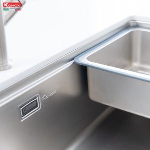 chau rua bat 1 ho chong xuoc kieu nhat Konox Tari 8748SR 7 600x600 1 - CHẬU RỬA BÁT KONOX TARI 8748SR FULL