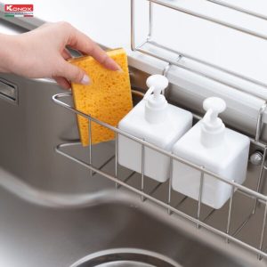 chau rua bat 1 ho chong xuoc kieu nhat Konox Tari 9051SR 9 600x600 1 - CHẬU RỬA BÁT KONOX TARI 9051SR - BASIC