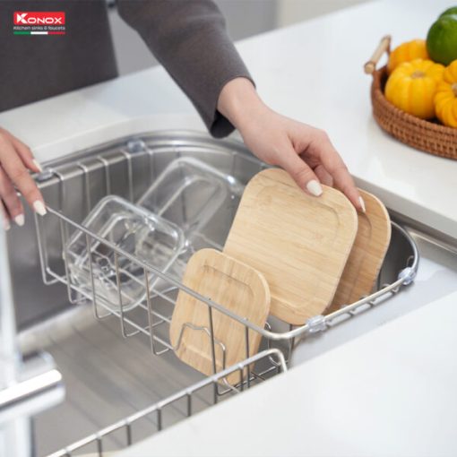 chau rua bat 1 ho chong xuoc phong cach nhat Konox Tari 7861SR 9 1 600x600 1 - CHẬU RỬA BÁT KONOX TARI 7851SR-FULL