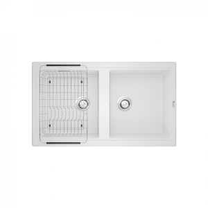 chau rua bat Granite Sink Phoenix 860 White Silver 1 768x768 1 - CHẬU RỬA BÁT KONOX PHOENIX SMART 860