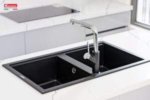 chau rua bat da granite konox phoenix smart mau den 3 600x401 1 - CHẬU RỬA BÁT KONOX PHOENIX SMART 860