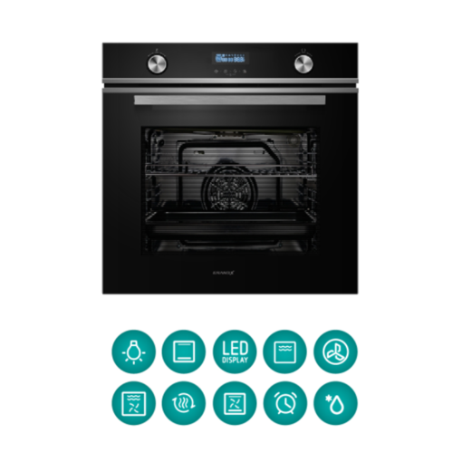 lo nuong am tu grandx gx75v8 1 - Lò nướng âm tủ GrandX GX75V8