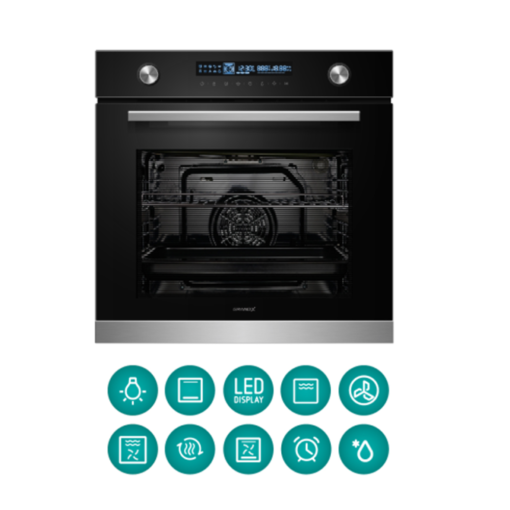 lo nuong am tu grandx gx75v9 2 - Lò nướng âm tủ GrandX GX75V9