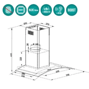 may hut mui grandx gx h70c62b 4 - Máy hút mùi GrandX GX H70C62B may hut mui grandx gx h70c62b 4 - Máy hút mùi GrandX GX H70C62B