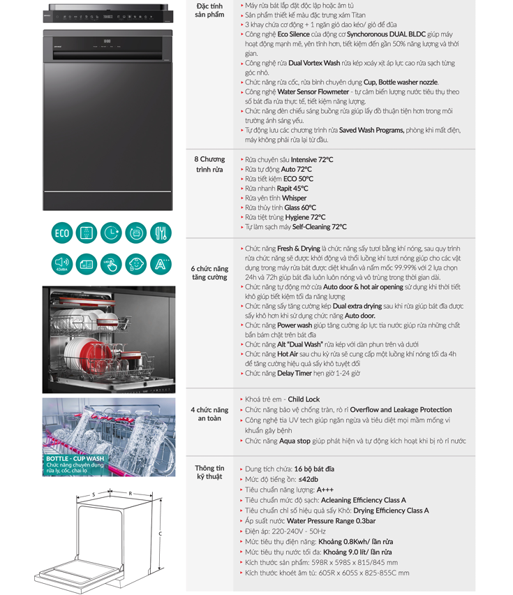 may rua bat grandx - Máy rửa bát GrandX SMS8GX86G may rua bat grandx - Máy rửa bát GrandX SMS8GX86G