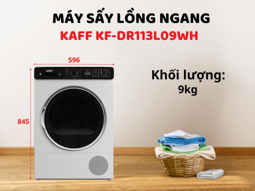 may say kaff kf dr113l09wh 2 - MÁY SẤY KAFF KF-DR113L09WH