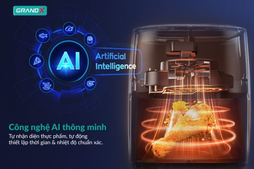 noi chien khong dau grandx gx ar08smart6 - Nồi chiên không dầu GrandX GX-AR08SMART