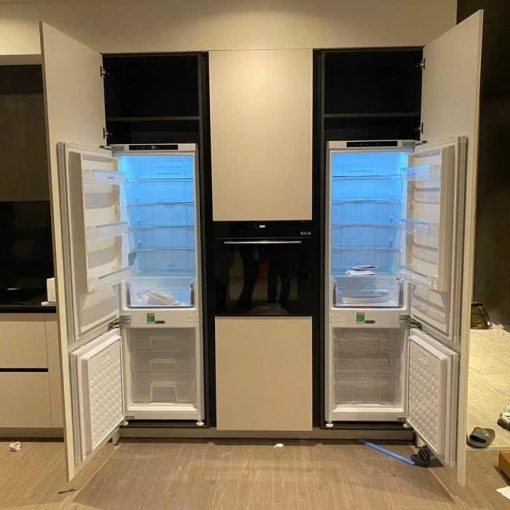 tu lanh kaff kf bi233wl luxury canh mo trai 26 - Tủ lạnh KAFF KF-BI233WL Luxury (Cánh mở trái)