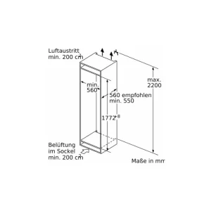 tu lanh lap am bosch kin86add0 serie 6 5 - Tủ lạnh lắp âm Bosch KIN86ADD0 Serie 6