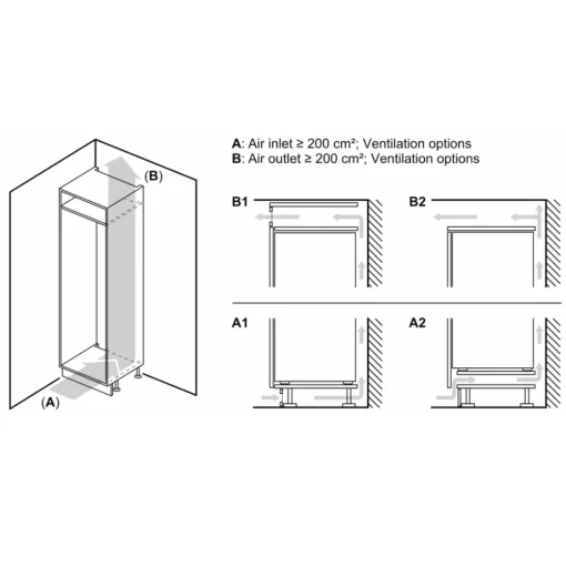 tu mat am tu bosch kir81add0 5 - Tủ mát âm tủ Bosch KIR81ADD0