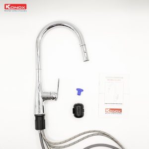1.VOI RUA BAT KONOX CURVA CHROME - VÒI RỬA BÁT KONOX CURVA CHROME