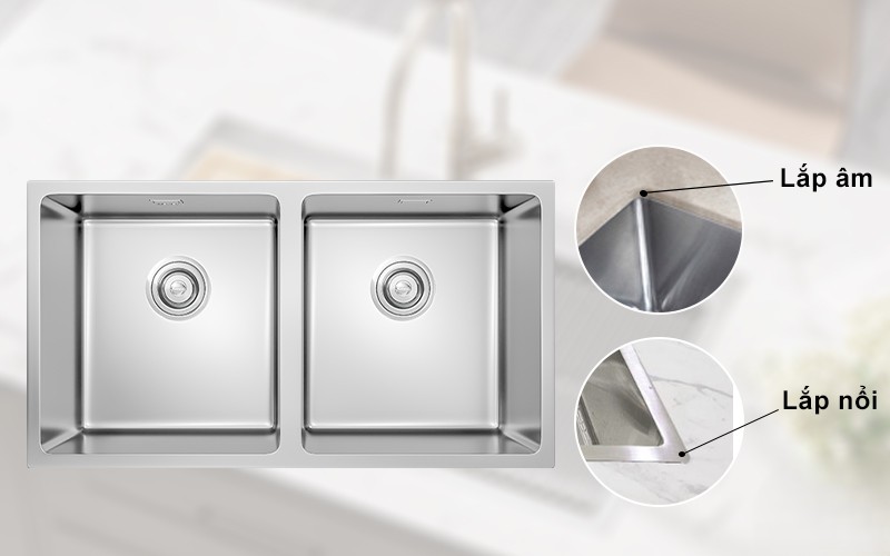 11tk - CHẬU RỬA BÁT KONOX CUBE 7544DU 11tk - CHẬU RỬA BÁT KONOX CUBE 7544DU