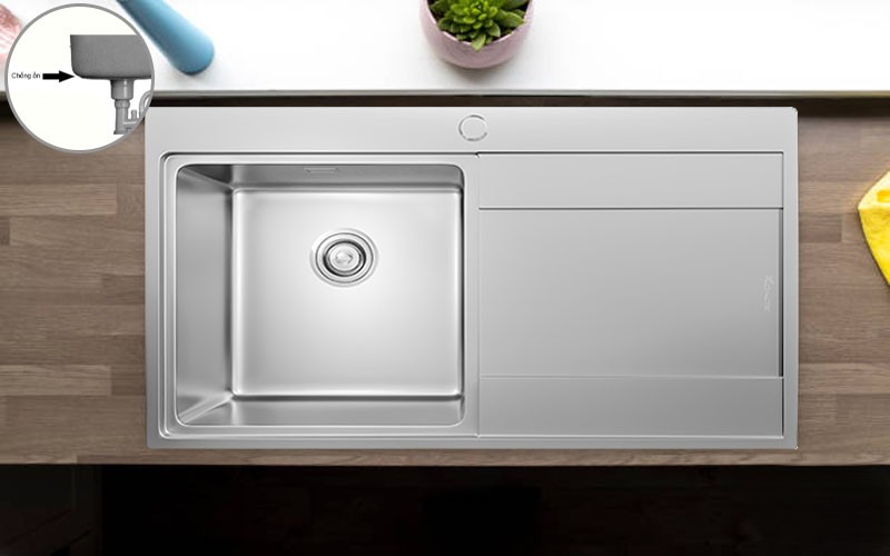 1chongon - CHẬU RỬA BÁT KONOX UNICO 8652 1chongon - CHẬU RỬA BÁT KONOX UNICO 8652