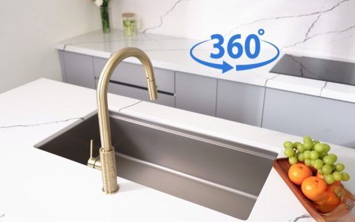 360 11 - VÒI RỬA KONOX VENICE GOLD