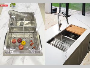 5.Chau rua bat KONOX KN8046DUB - CHẬU RỬA BÁT KONOX KN8046DUB