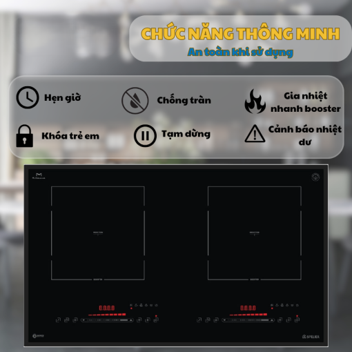 6 STL 240C - BẾP TỪ SPELIER STL 240C