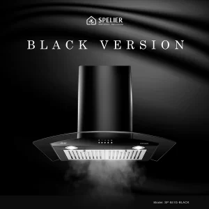 651 black1d - MÁY HÚT MÙI KÍNH CONG SPELIER SP 651G