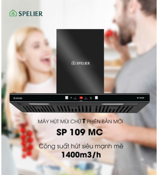 GSGSU - MÁY HÚT MÙI CHỮ T SPELIER SP 109MC-70CM